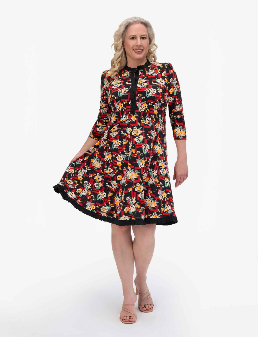 Portia 'Aberdeen' Swing Shift Dress NEW ARRIVAL