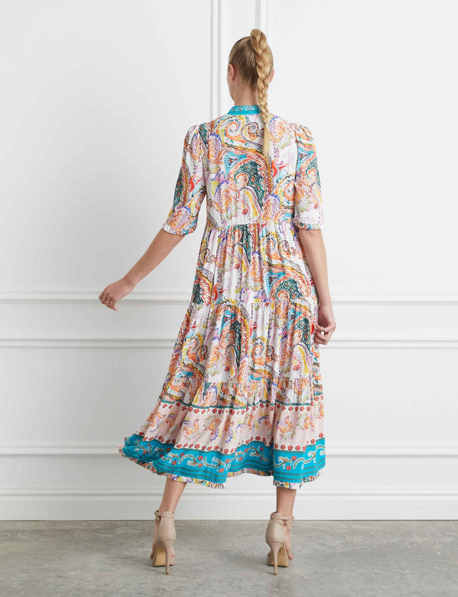 ORIGINAL SAMPLE  DIMMI - PAINTERY PAISLEY