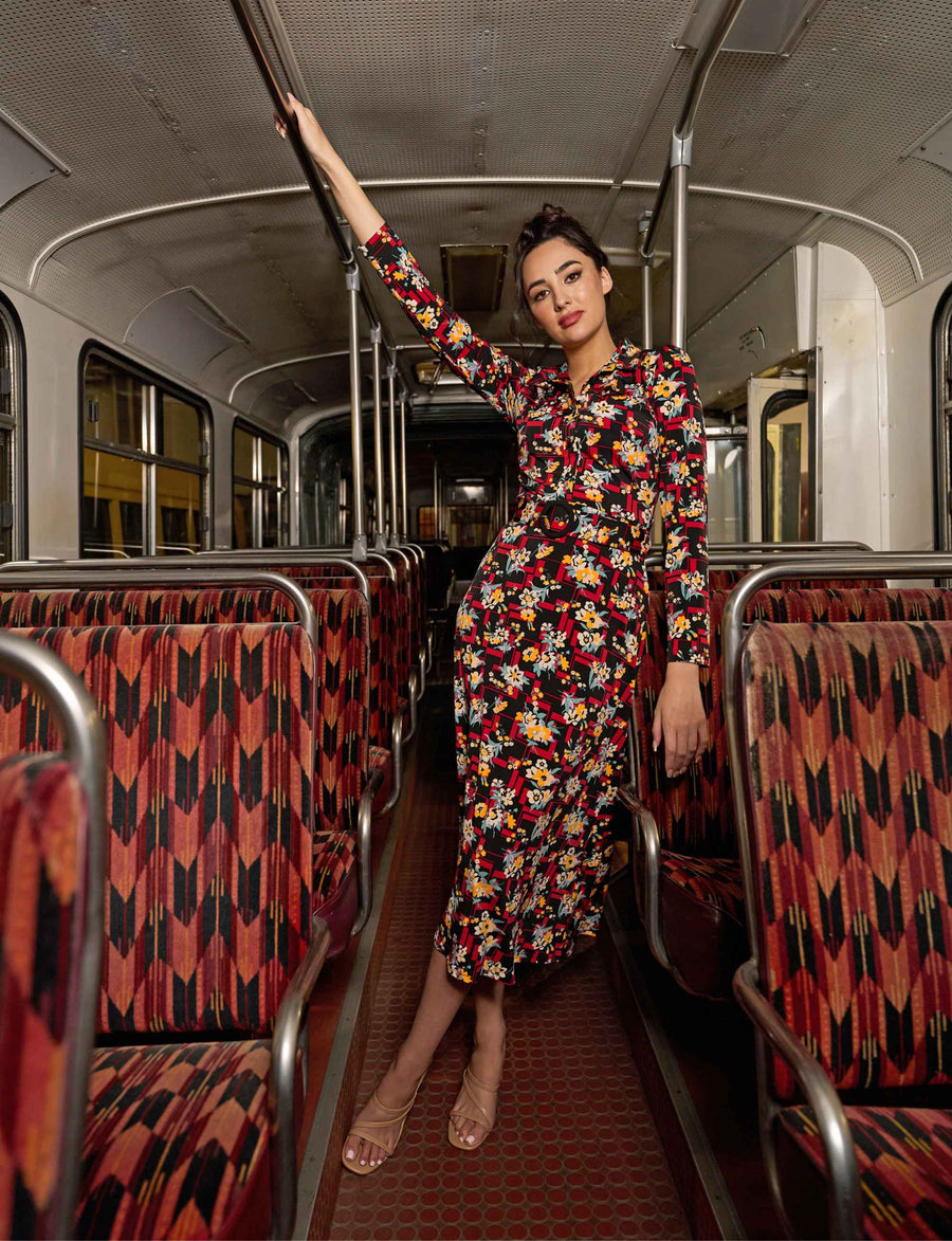 Feba 'Aberdeen' Shirtdress with Belt – Leona Edmiston