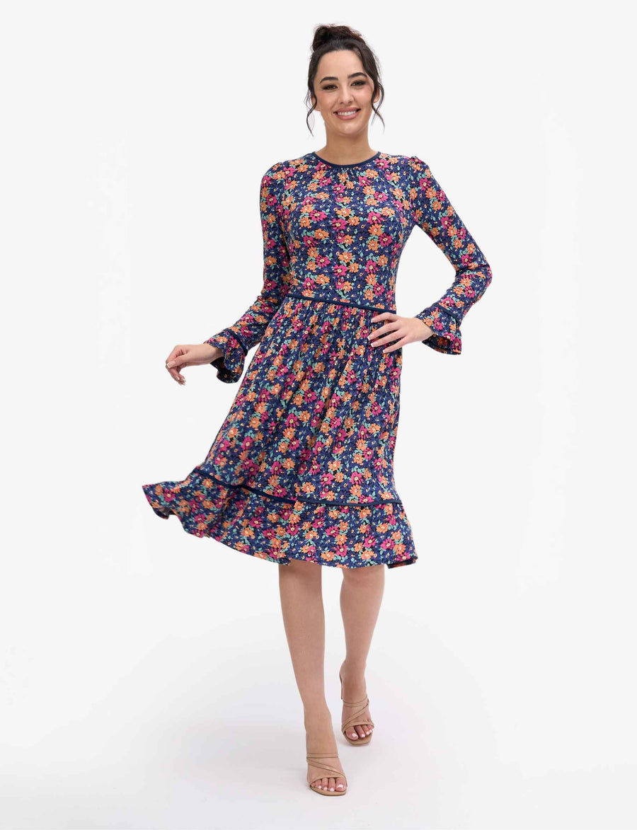 Eudora 'Abundance' Fit and Flare Dress