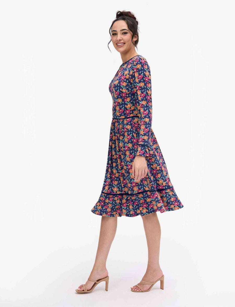Eudora 'Abundance' Fit and Flare Dress