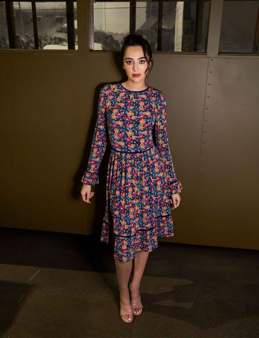 Eudora 'Abundance' Fit and Flare Dress