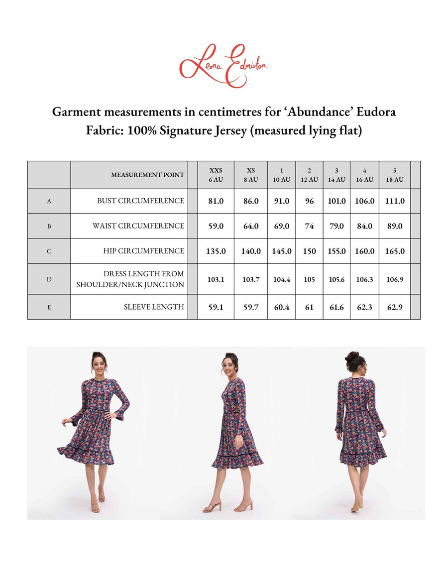 Eudora 'Abundance' Fit and Flare Dress
