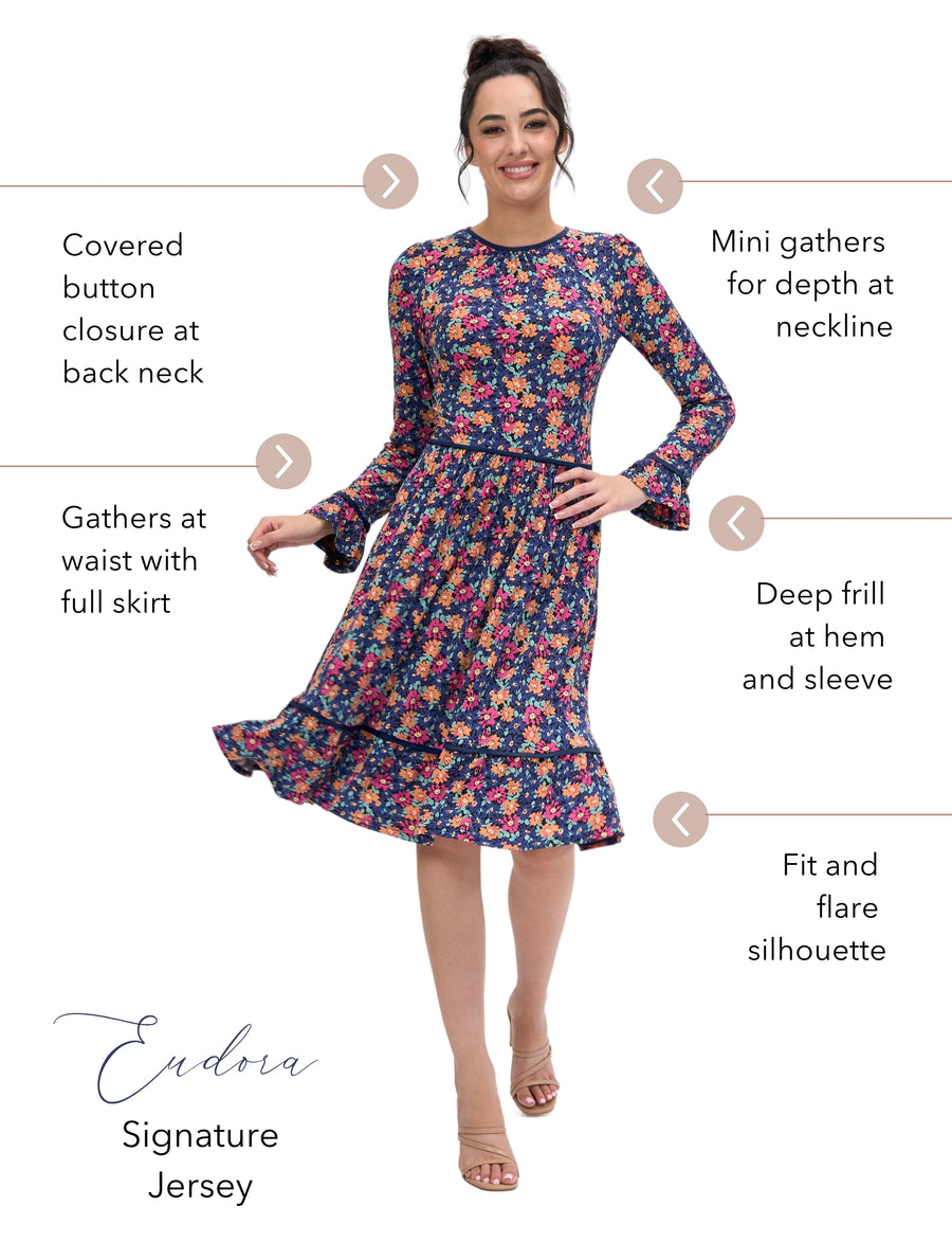 Eudora 'Abundance' Fit and Flare Dress