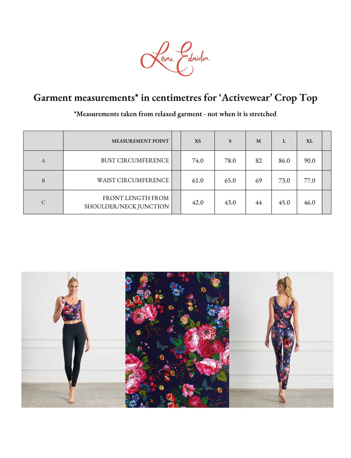 Ava 'Butterfly Run' Premium Printed Crop Top FINAL SALE