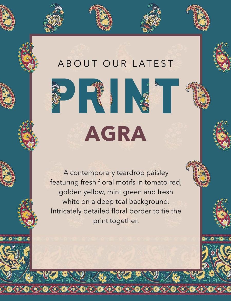 Agra 'Gianna' 100% Cotton Tiered Shift Dress