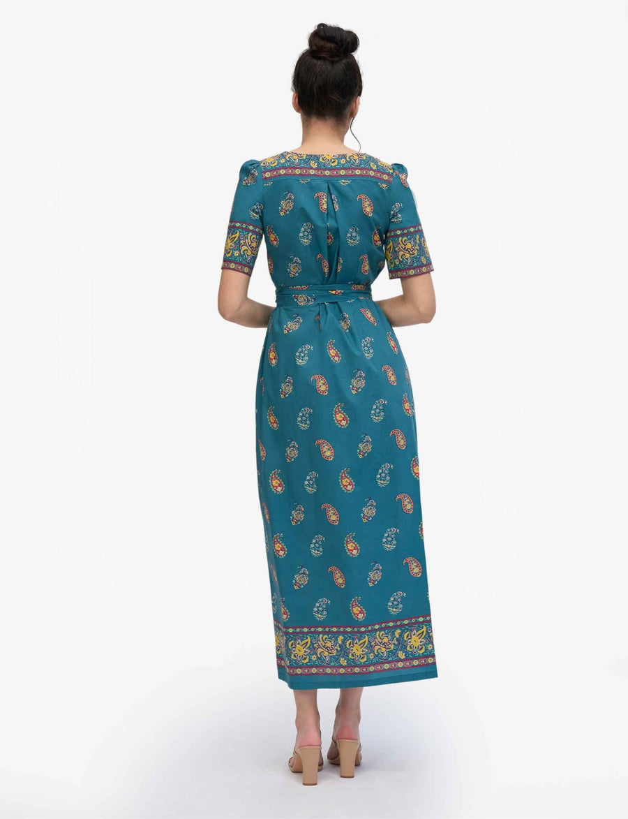 Ximena 'Agra' 100% Cotton Shirtdress