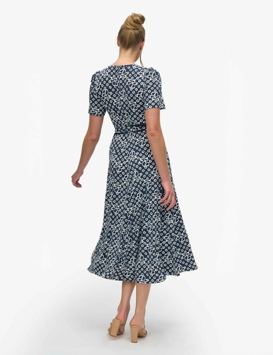 Cristalle 'Alhambra' Maxi Belt Dress