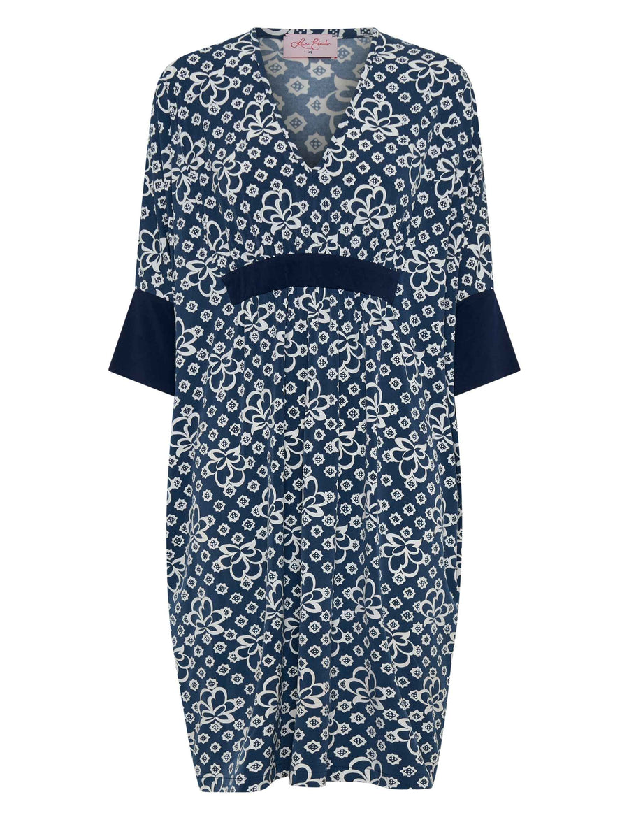 Mikhala 'Alhambra' V-Neck Kaftan Dress