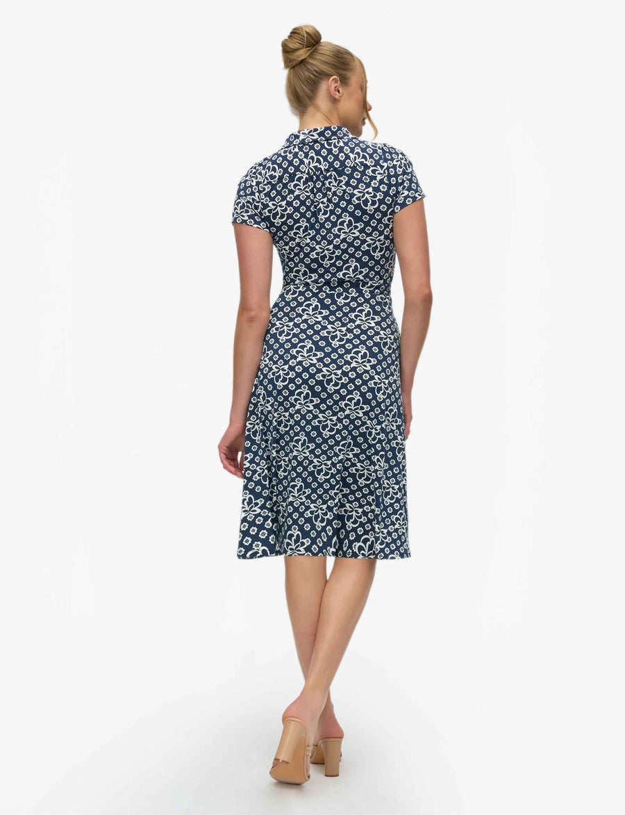 Rosemary 'Alhambra' Buttoned Shirtdress