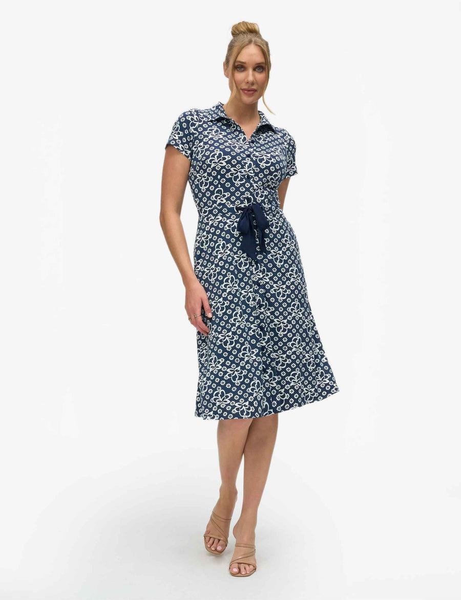 Rosemary 'Alhambra' Buttoned Shirtdress