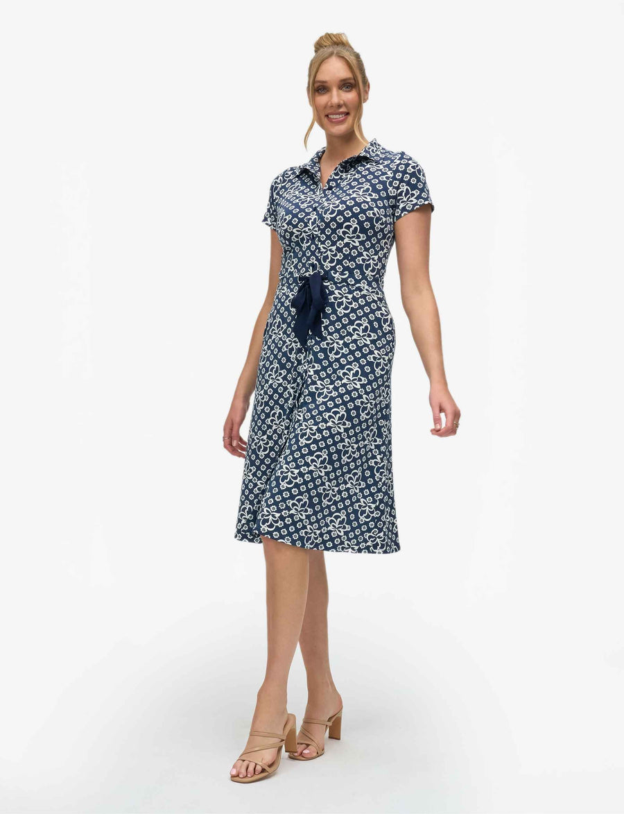 Rosemary 'Alhambra' Buttoned Shirtdress