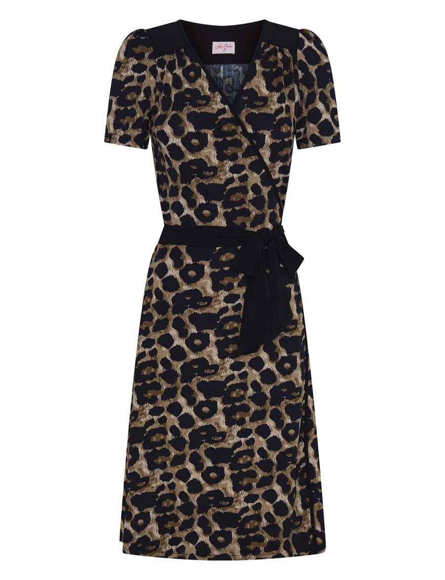 Bora 'Animal Print' True Wrap Dress