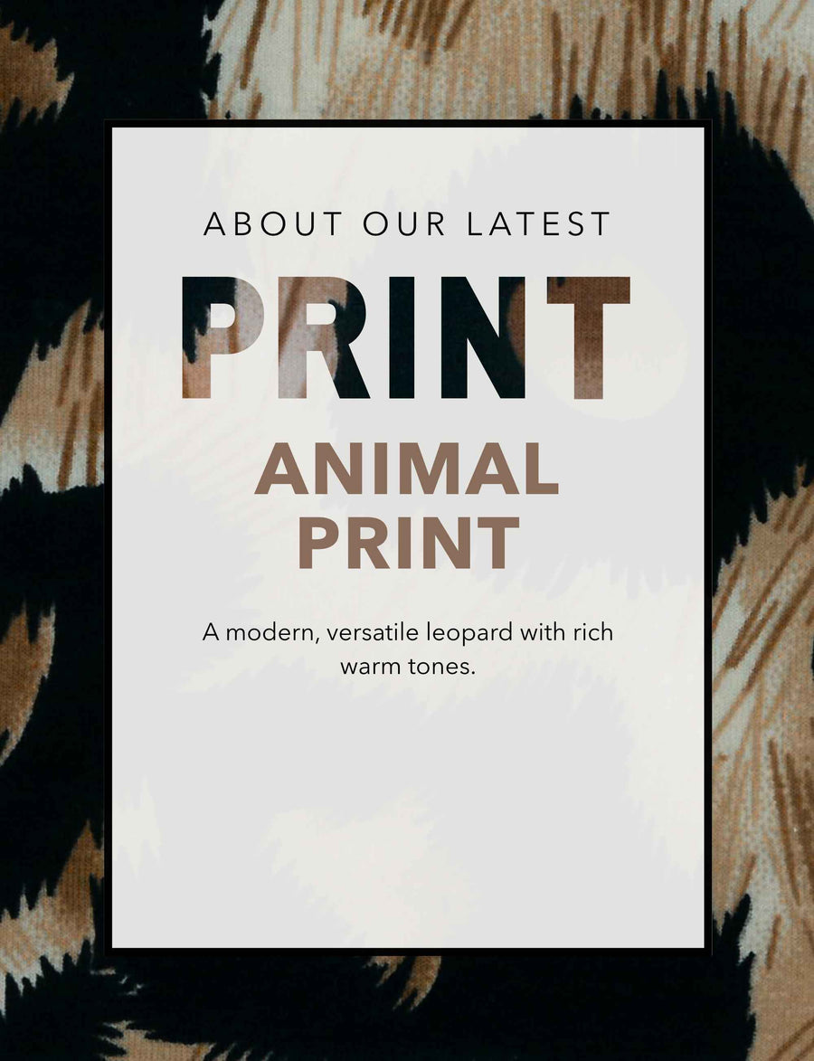 Bora 'Animal Print' True Wrap Dress