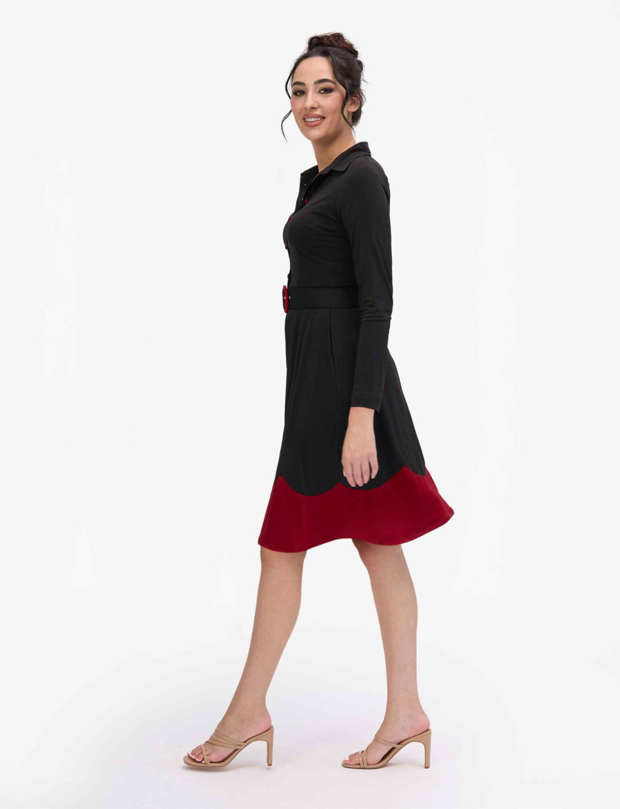 Jezebel #39 LBD #39 Rouge Shirtmaker Dress Leona Edmiston Jezebel #39 LBD #39 Rouge Shirtmaker Dress Leona Edmiston