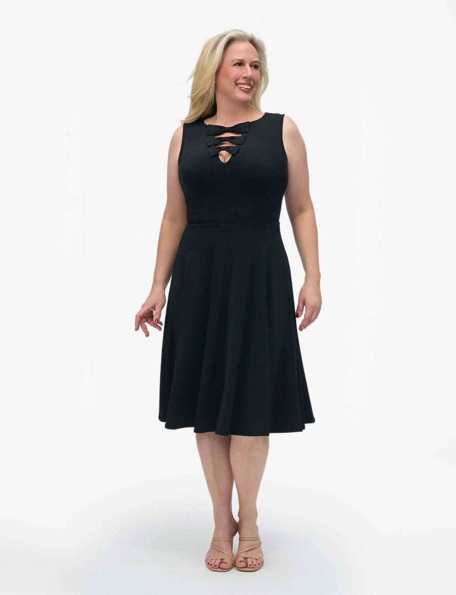 Lotte 'LBD' Fit & Flare Little Black Dress