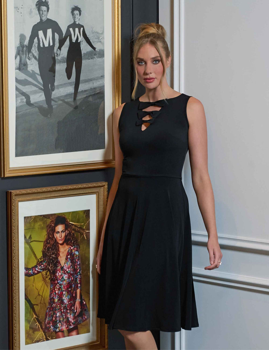 Lotte 'LBD' Fit & Flare Little Black Dress