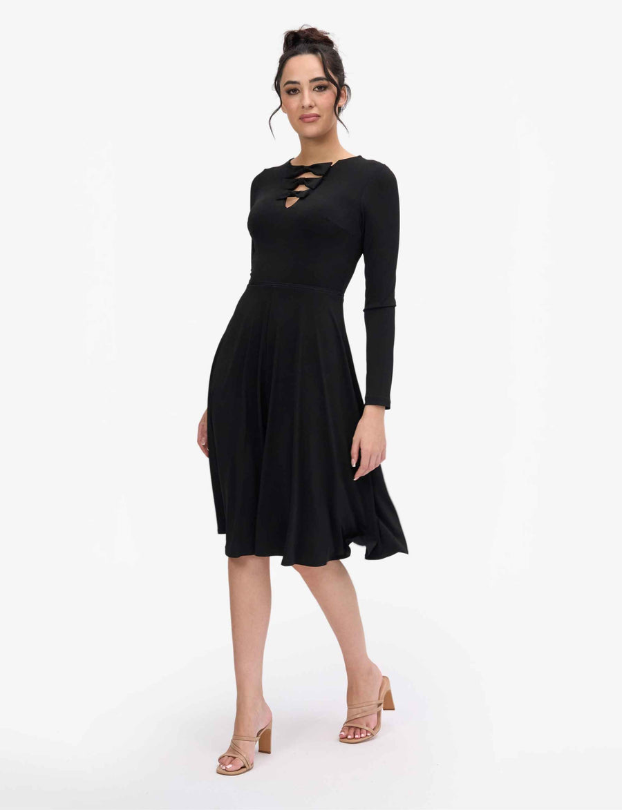 Noir 'LBD' Fit and Flare Dress