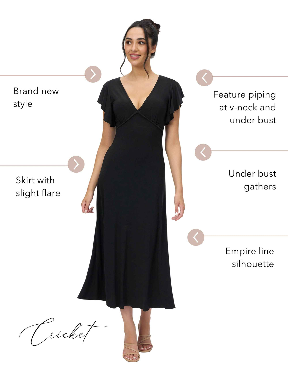 Cricket 'LBD' Empire Line Dress - FINAL SALE