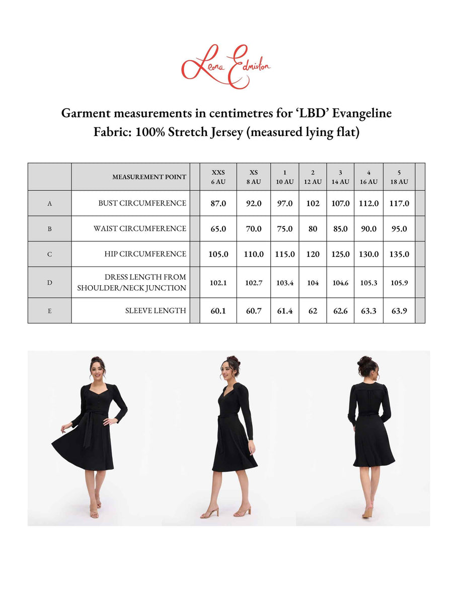 Evangeline 'LBD' Sweetheart Neckline NEW ARRIVAL