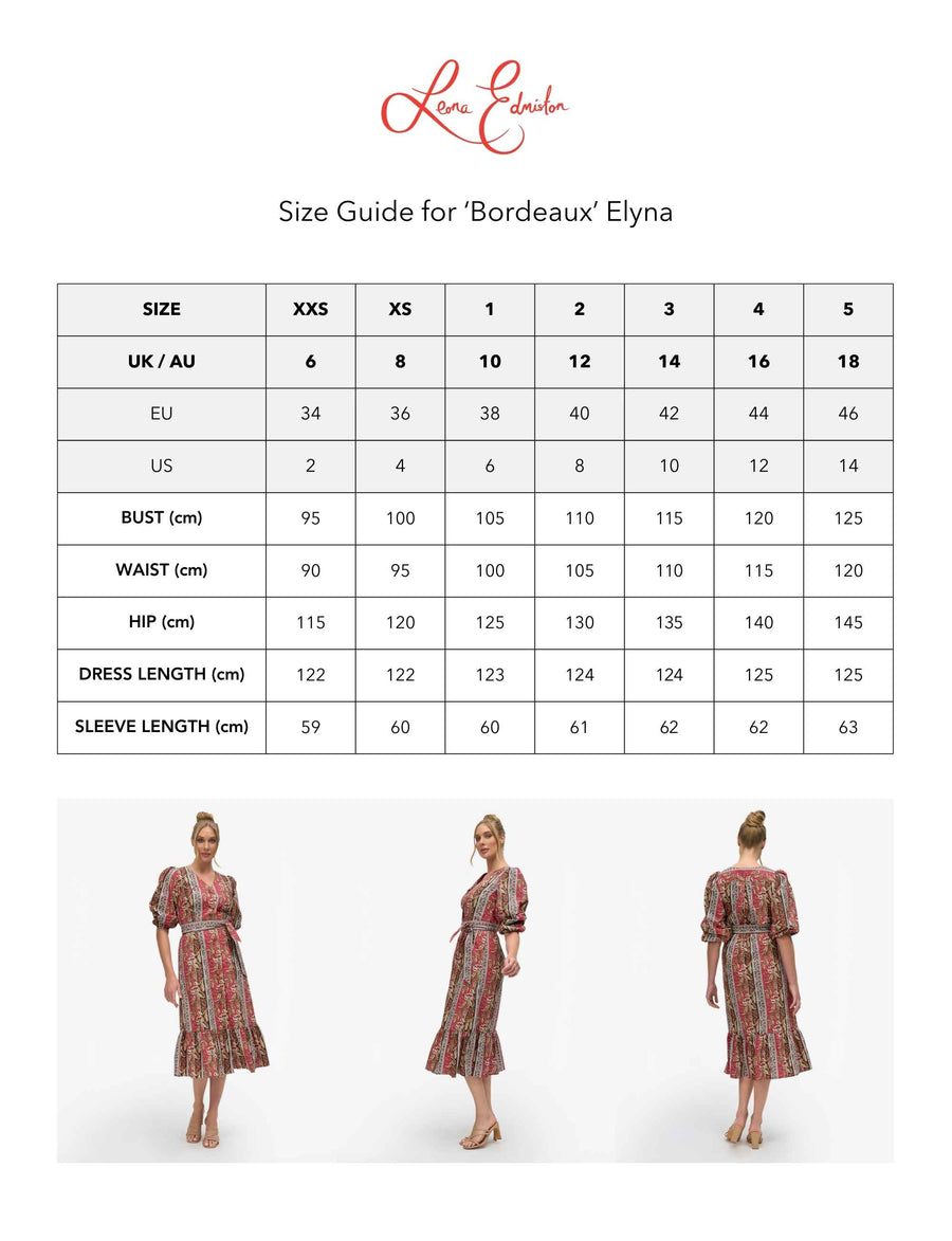 Elyna 'Bordeaux' 100% Cotton Shirt Dress