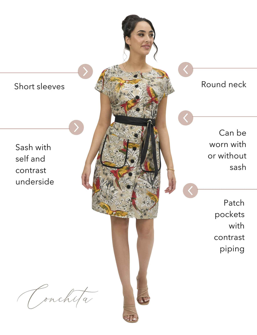 Copacabana 'Conchita' Sheath Shirtdress