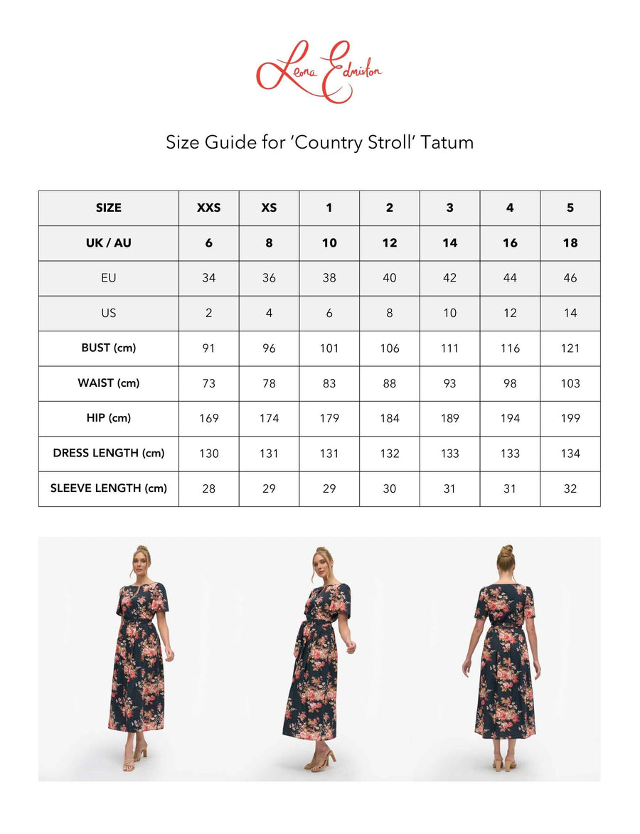 Tatum 'Country Stroll' 100% Cotton Fit and Flare