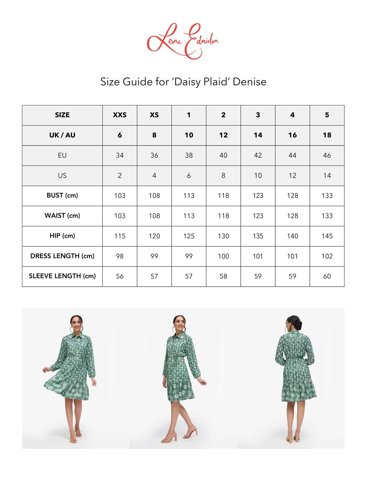Denise 'Daisy Plaid' Collared Shirtdress