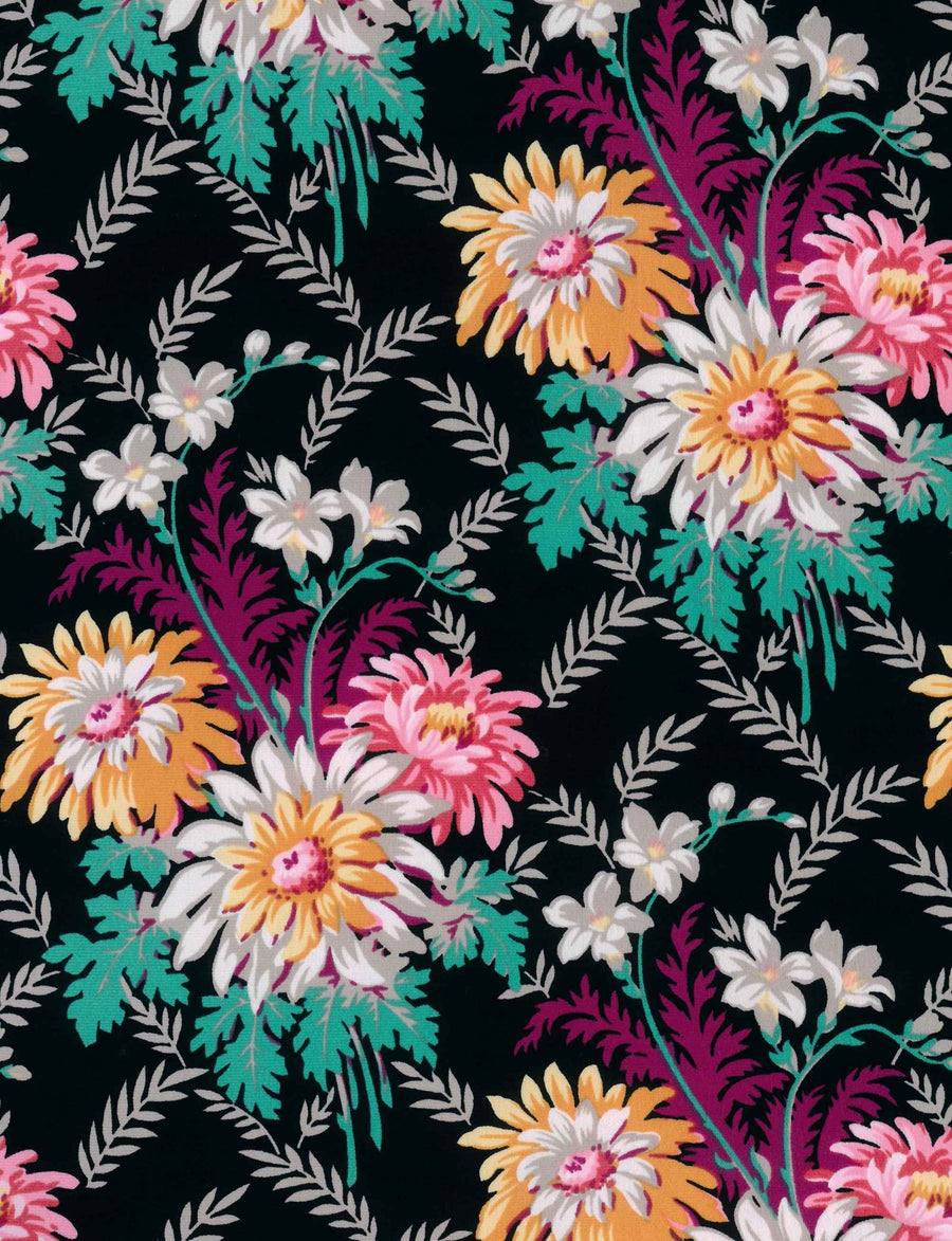 Bell 'Darling Dahlias' True Wrap Midi Dress FINAL SALE