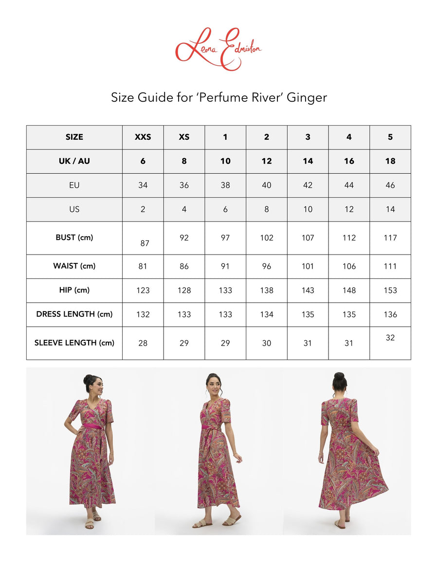 Ginger 'Perfume River' A-Line Maxi Dress