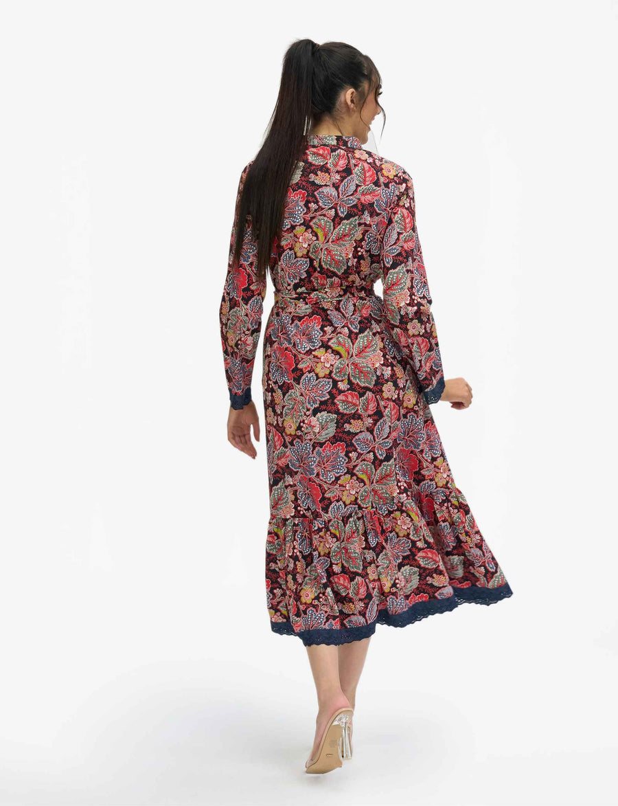 Gretchen 'Fragrant Garden' Shirtdress NEW ARRIVAL