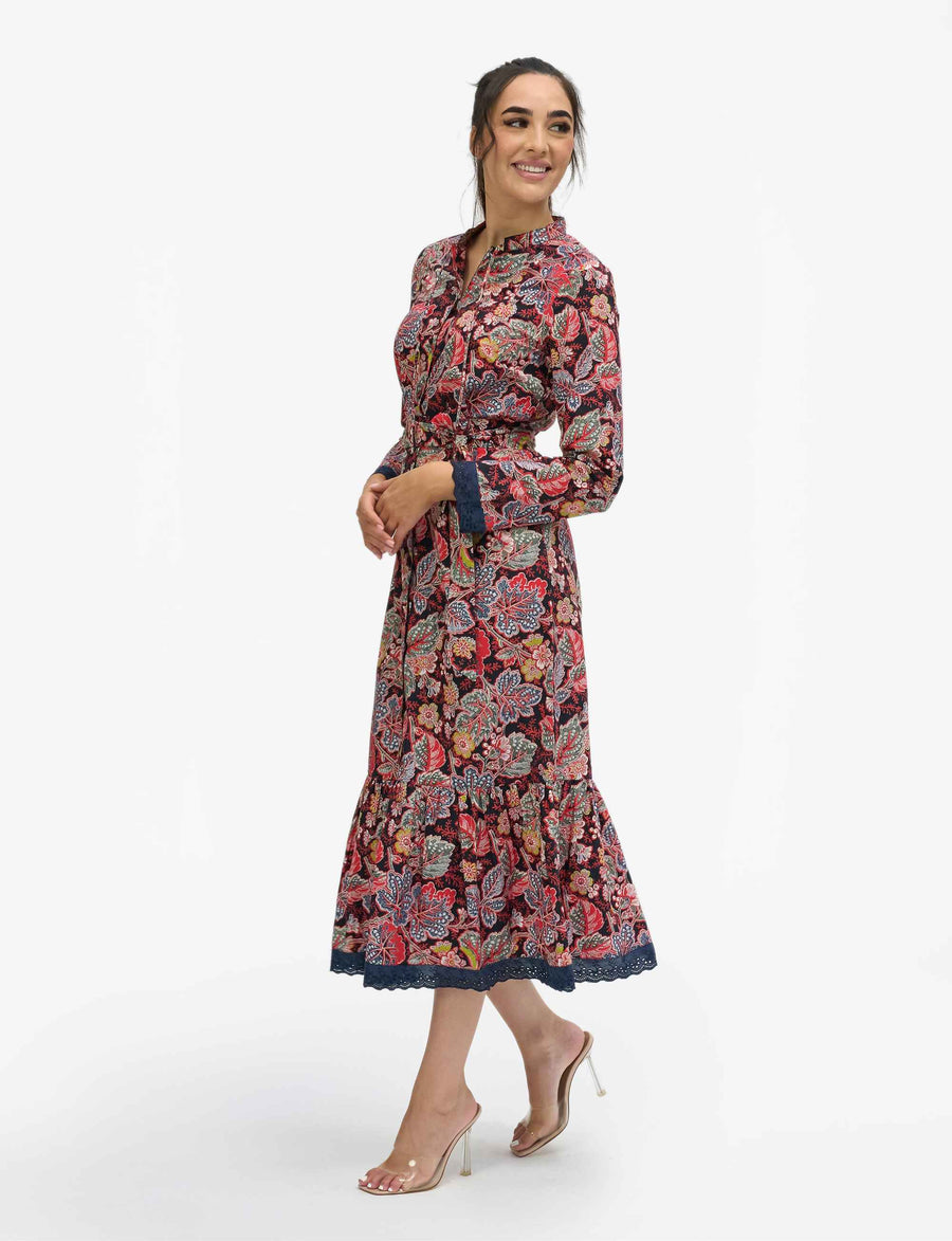 Gretchen 'Fragrant Garden' Shirtdress NEW ARRIVAL