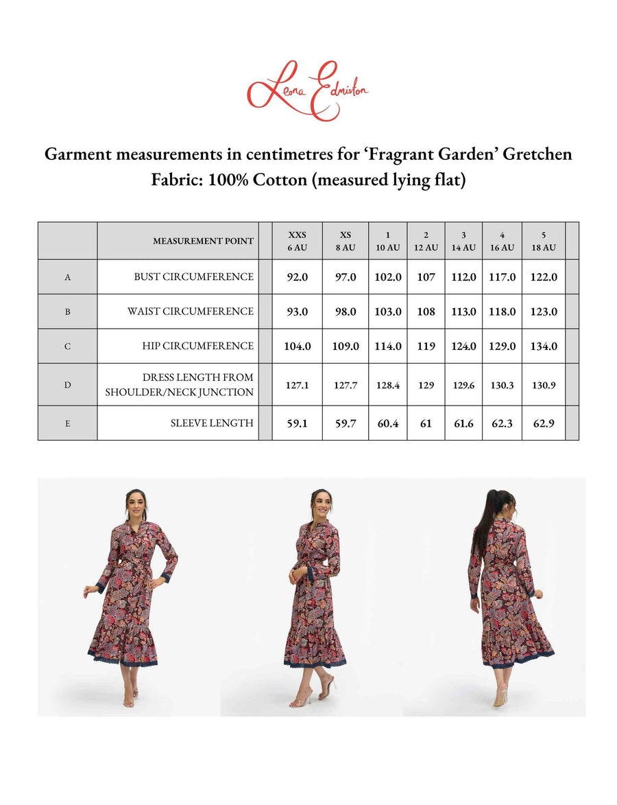 Gretchen 'Fragrant Garden' Shirtdress NEW ARRIVAL