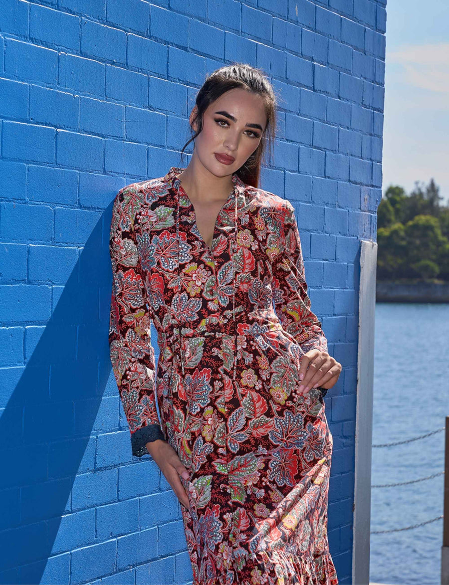 Gretchen 'Fragrant Garden' Shirtdress NEW ARRIVAL