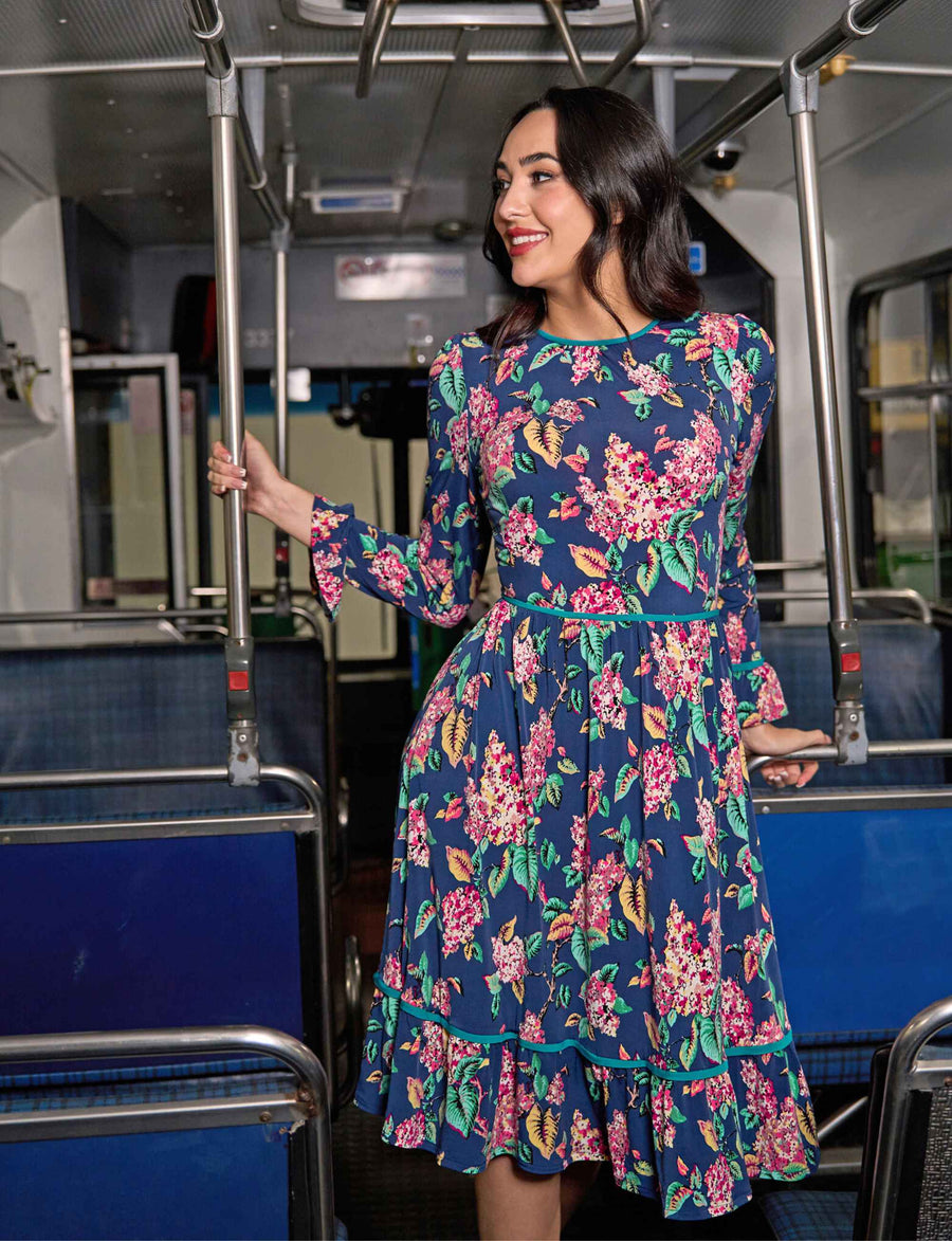 Berenice 'Garden Delight' Fit and Flare Dress NEW ARRIVAL