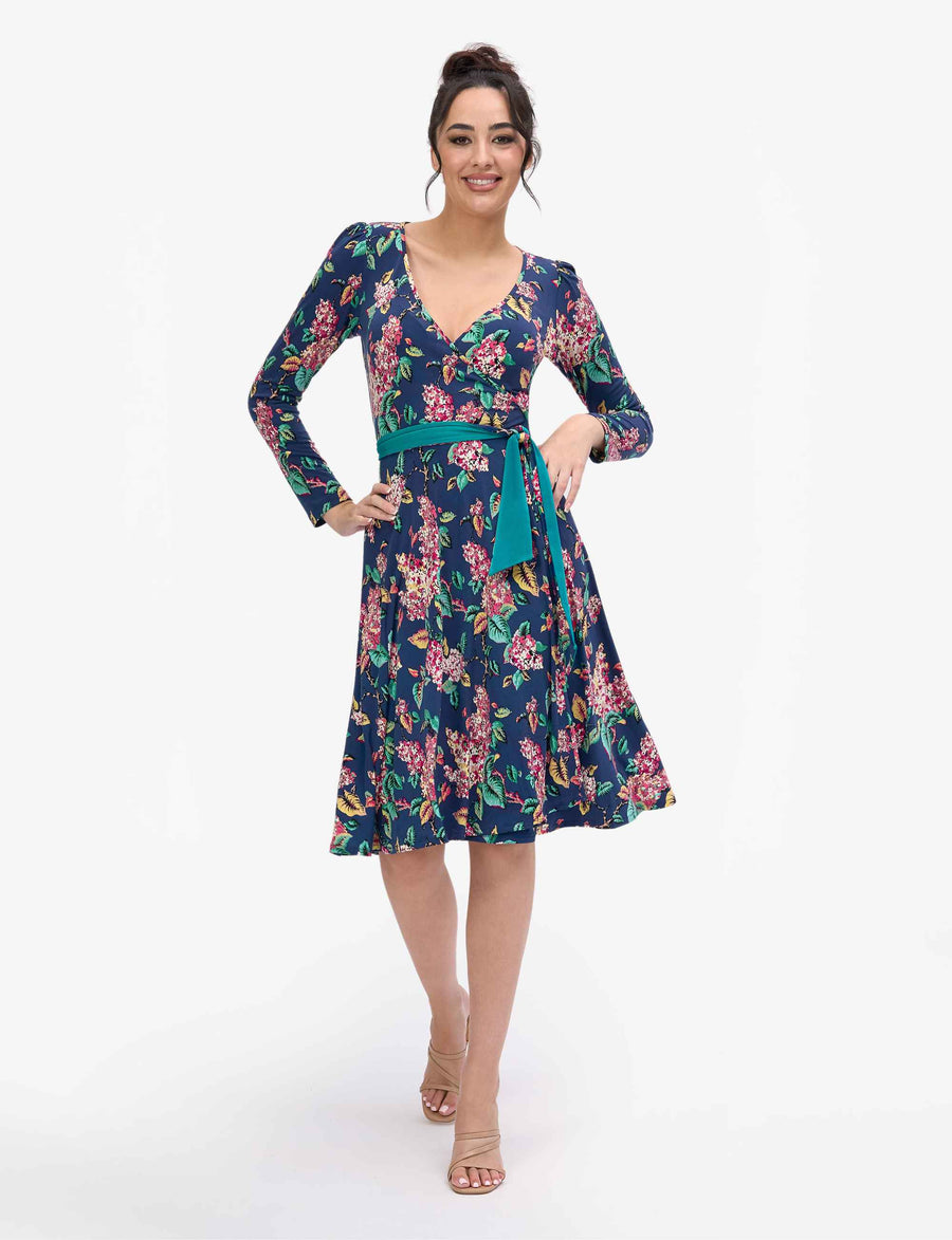 Polina 'Garden Delight' True Wrap Dress NEW ARRIVAL