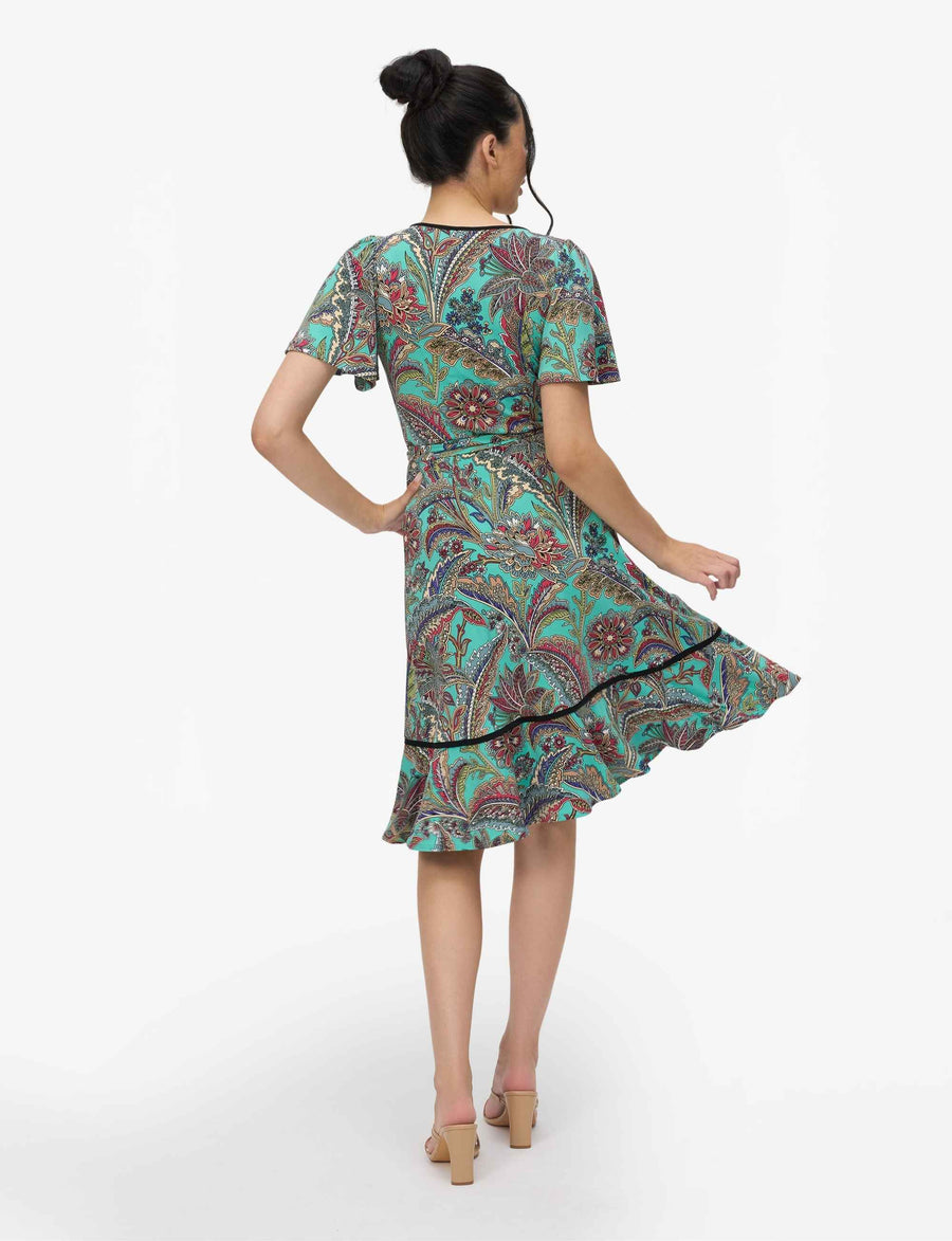 Virginie 'Grand Bazaar' True Wrap Dress