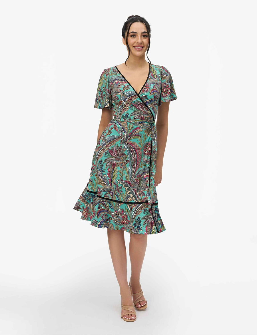 Virginie 'Grand Bazaar' True Wrap Dress