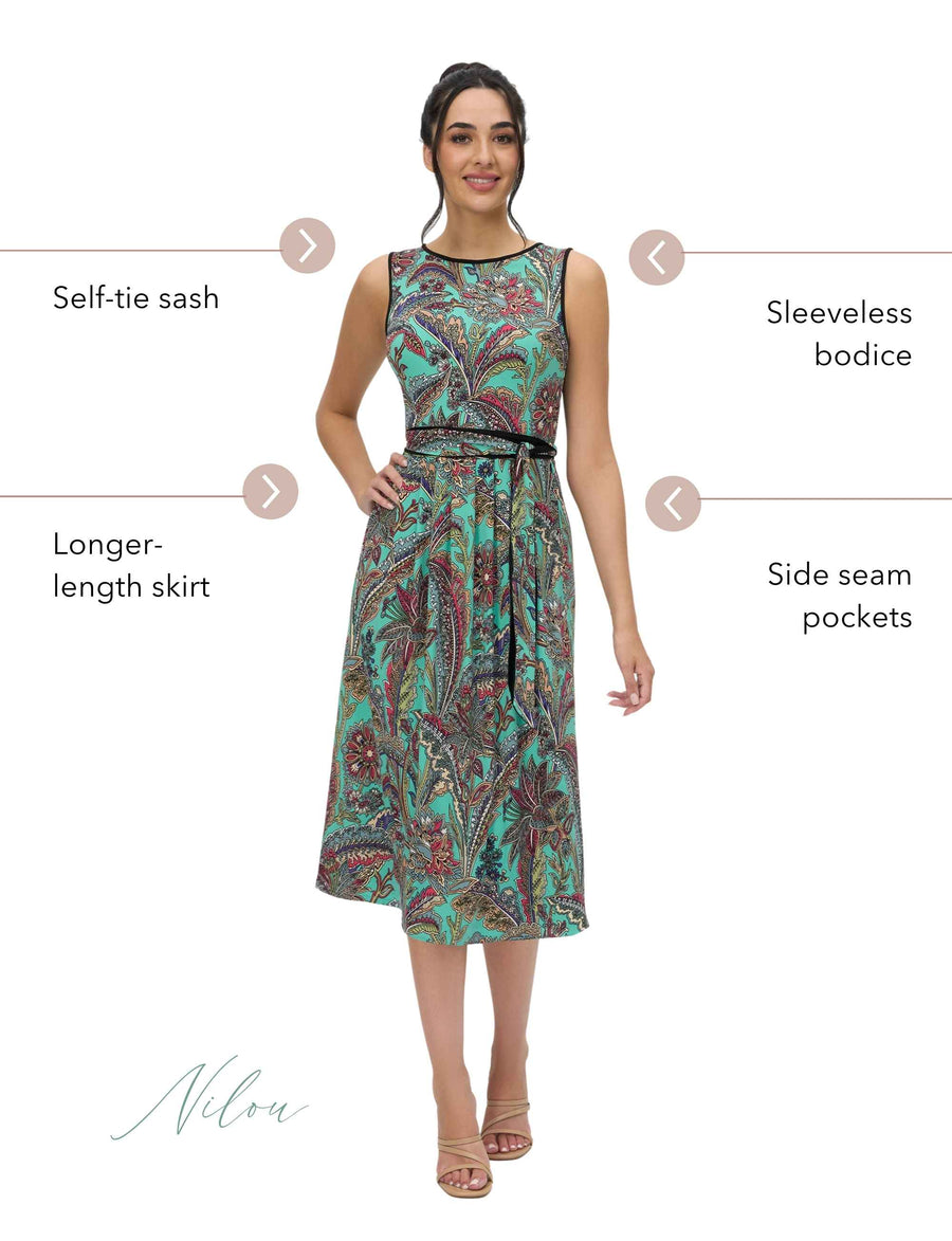 Nilou 'Grand Bazaar' Jersey Pocket Dress