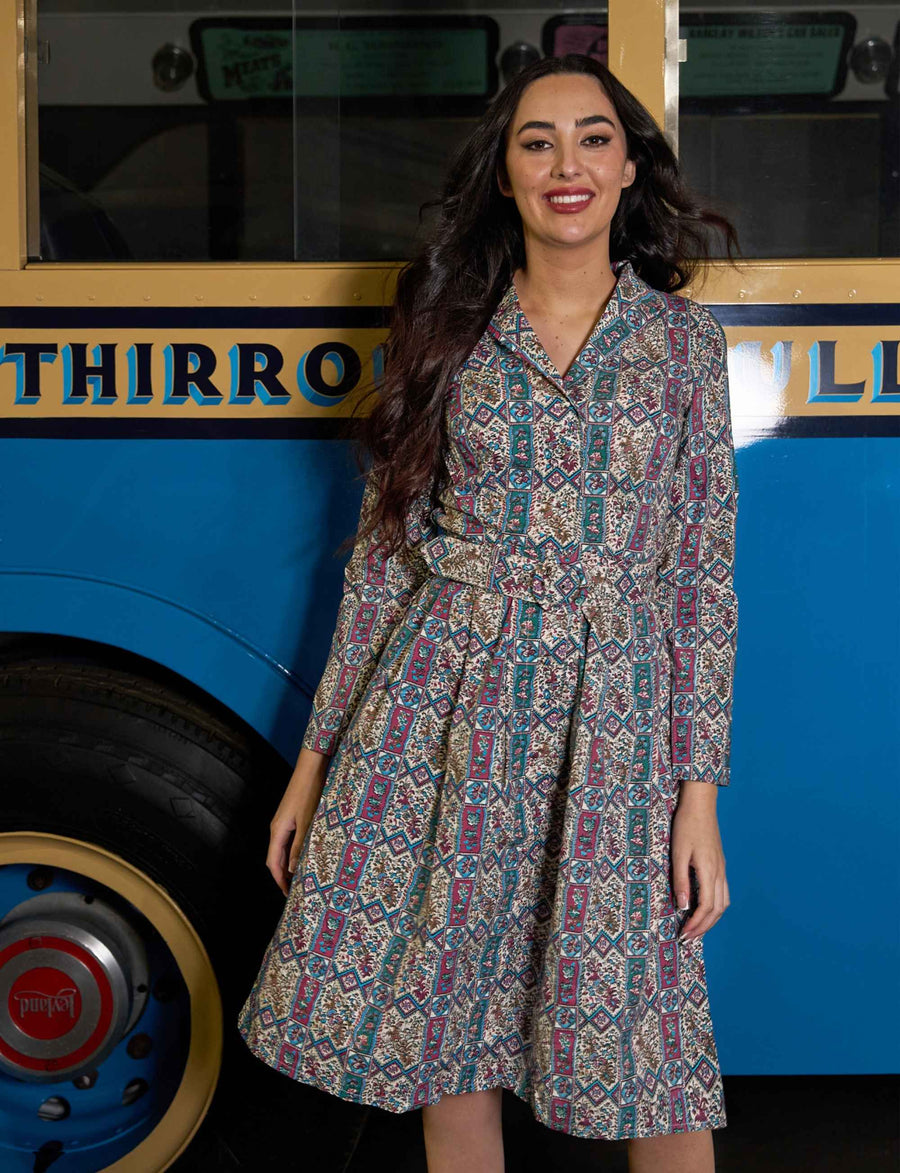 Shiloh 'Ithaca' 100% Cotton Shirtdress with Belt NEW ARRIVAL