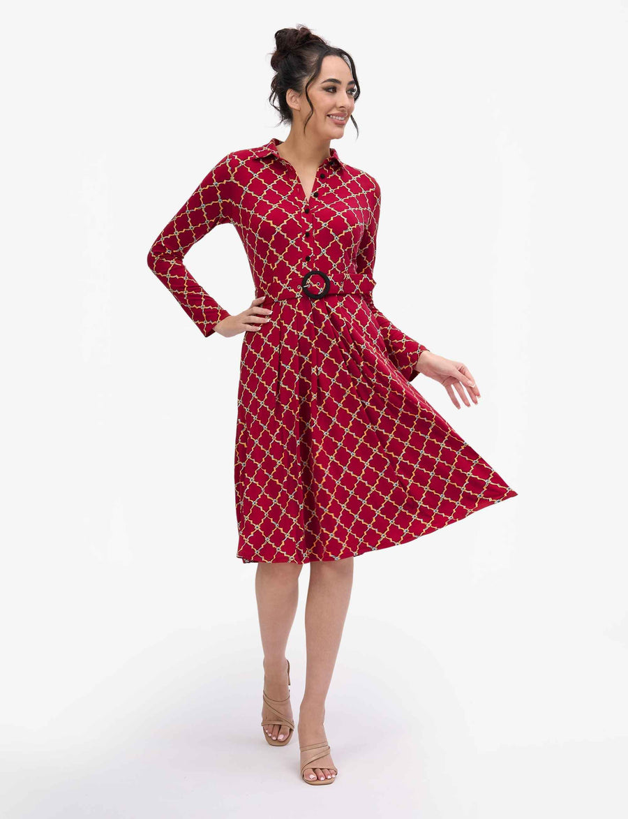 Milva 'Kasbah' Shirtdress with Belt COMING SOON