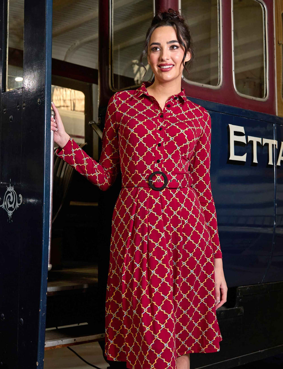 Milva 'Kasbah' Shirtdress with Belt COMING SOON