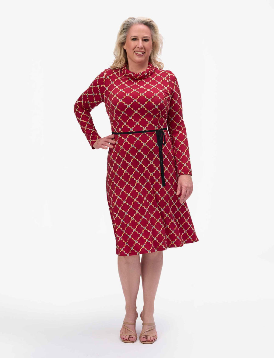 Natasha 'Kasbah' Fit and Flare Dress NEW ARRIVAL