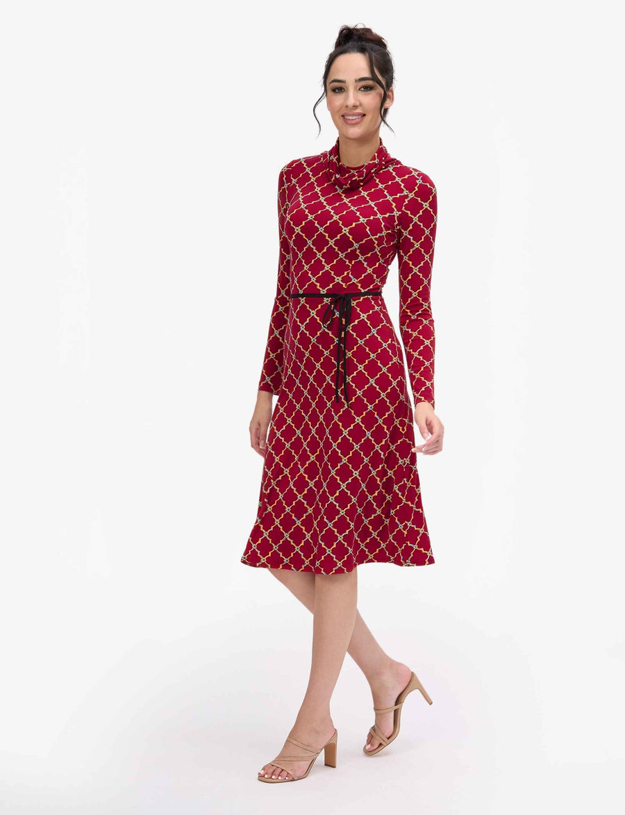 Natasha 'Kasbah' Fit and Flare Dress NEW ARRIVAL