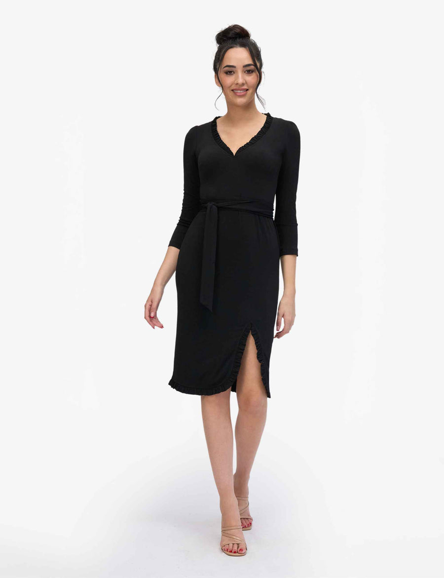 Jamie 'LBD' Sheath Dress with Tie NEW ARRIVAL