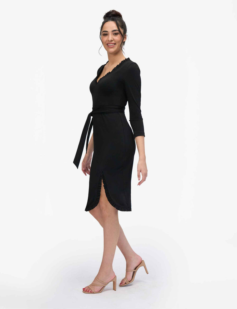 Jamie 'LBD' Sheath Dress with Tie NEW ARRIVAL