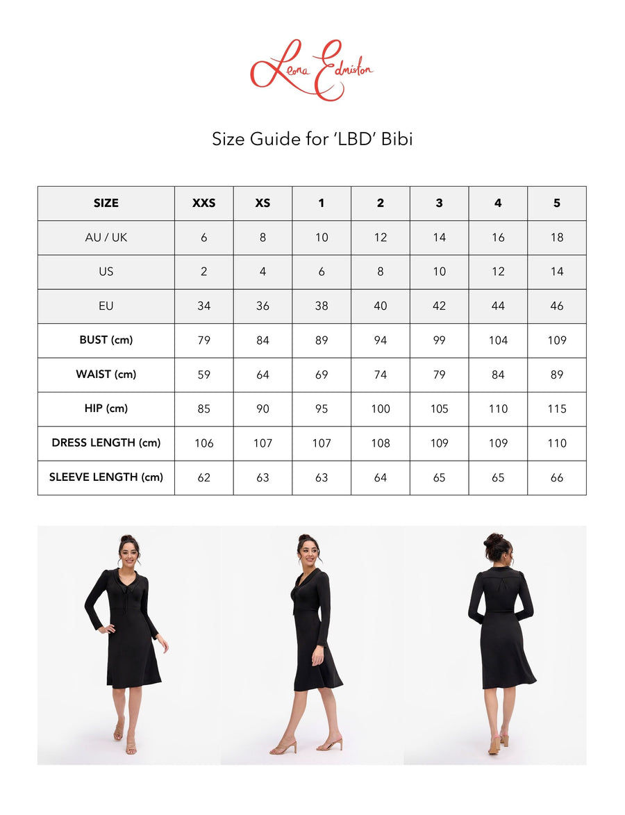 Bibi 'LBD' Fit and Flare Dress NEW ARRIVAL