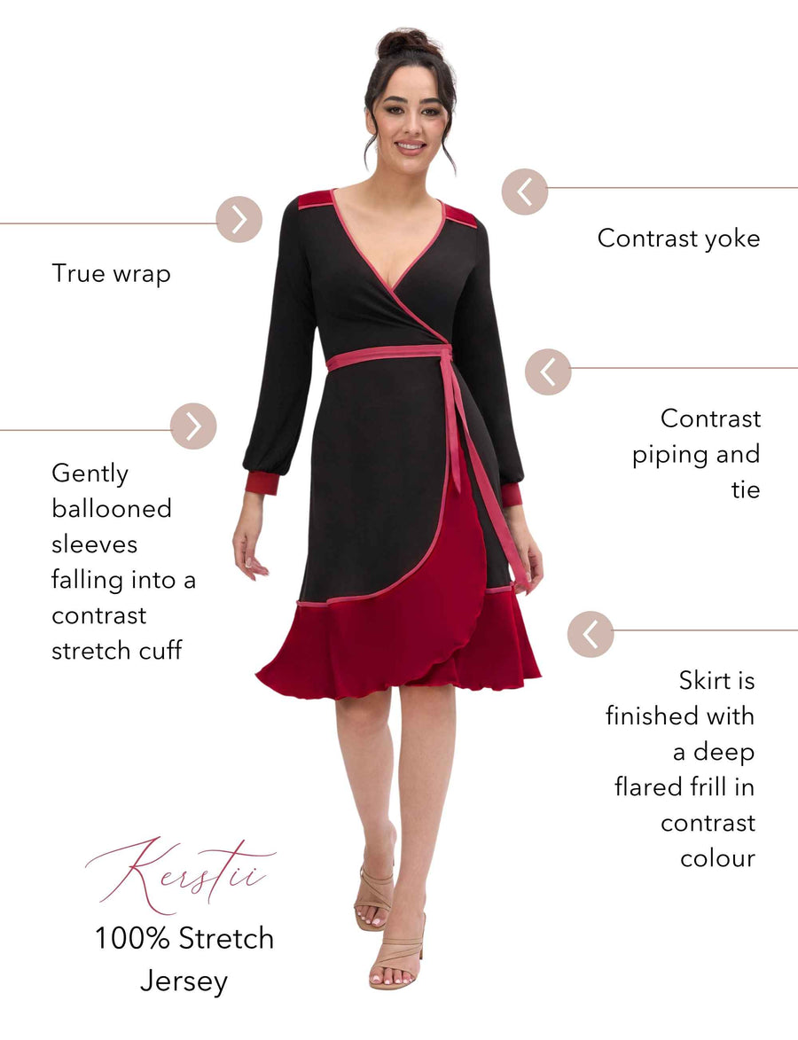 PRE-SALE Kerstii 'LBD' True Wrap Dress