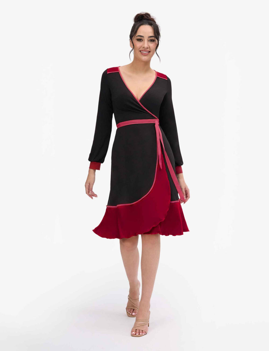 PRE-SALE Kerstii 'LBD' True Wrap Dress