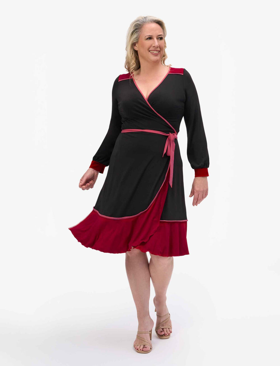 PRE-SALE Kerstii 'LBD' True Wrap Dress
